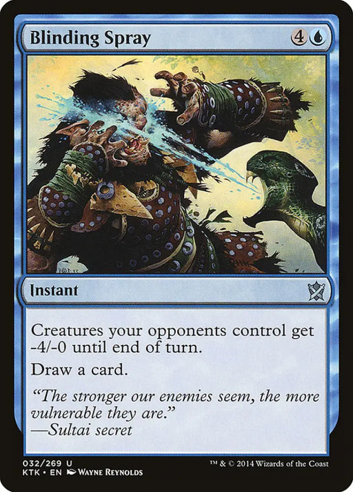 Blinding Spray [Khans of Tarkir] - MTG Single
