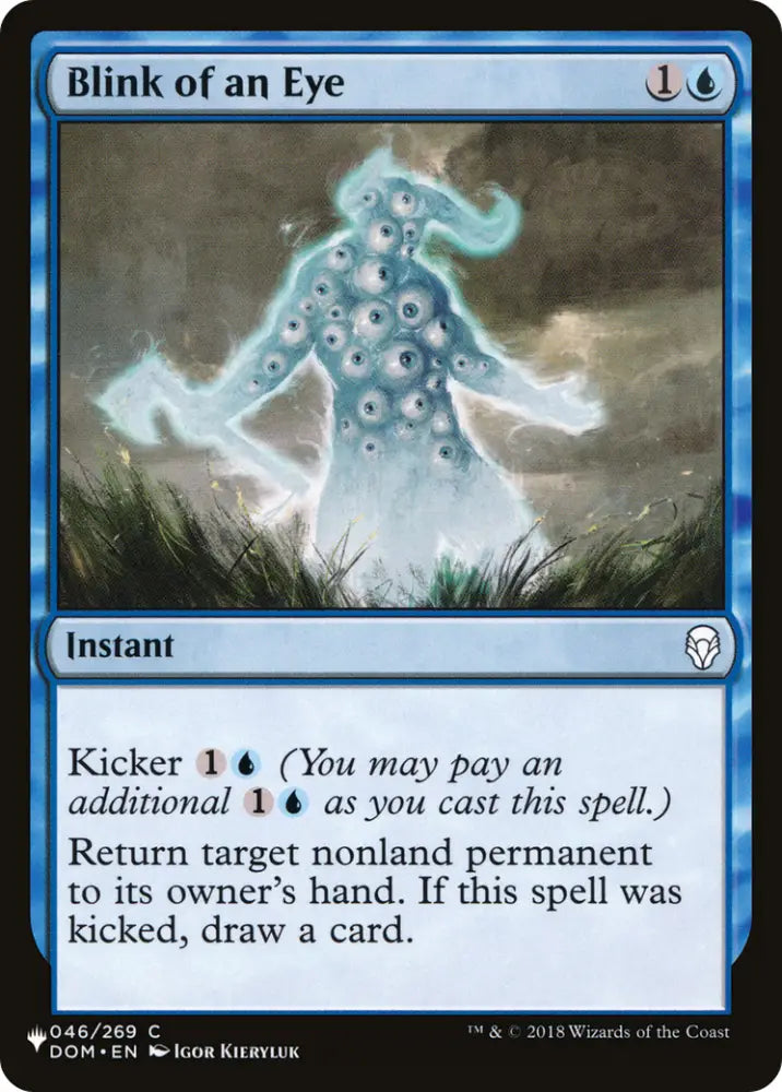 Blink of an Eye [The List] - MTG Single