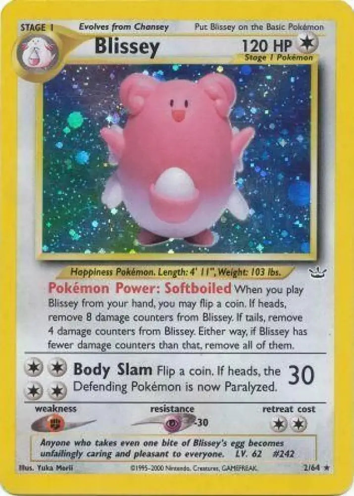 Blissey (2/64) [Neo Revelation Unlimited] - Pokemon Single
