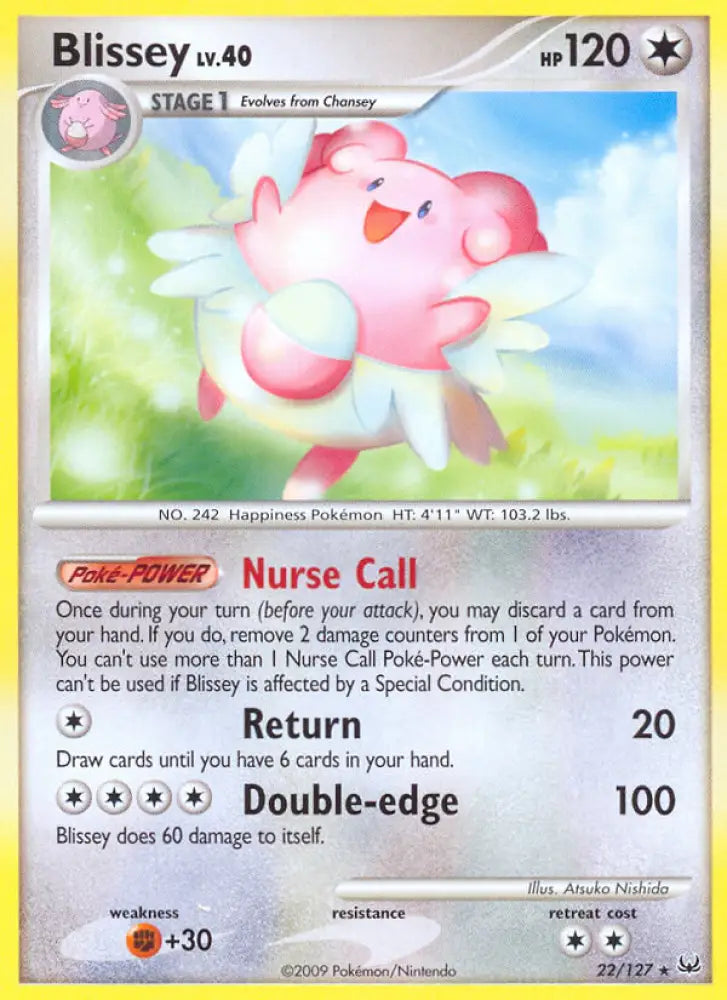 Blissey (22/127) [Platinum: Base Set] - Pokemon Single