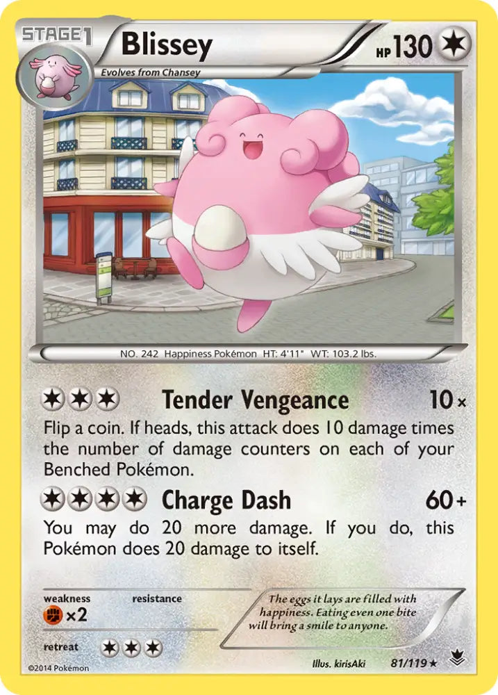 Blissey (81/119) [XY: Phantom Forces] - Pokemon Single