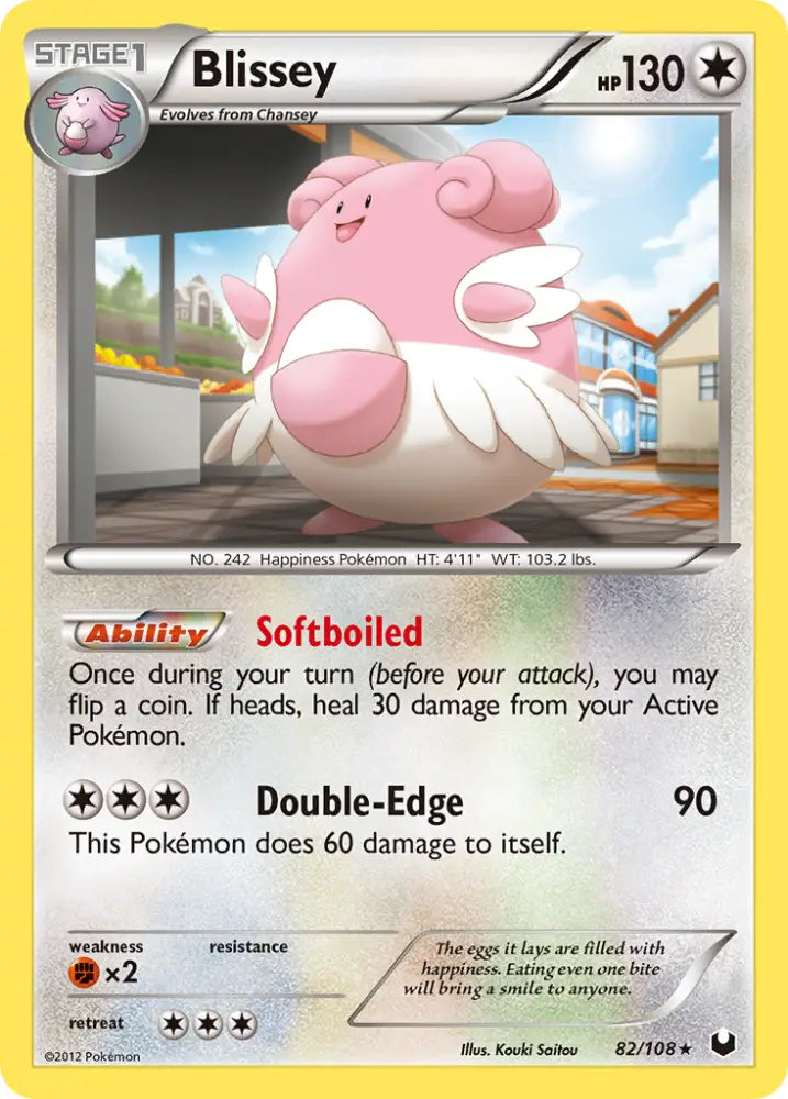 Blissey (82/108) [Black & White: Dark Explorers] - Pokemon Single