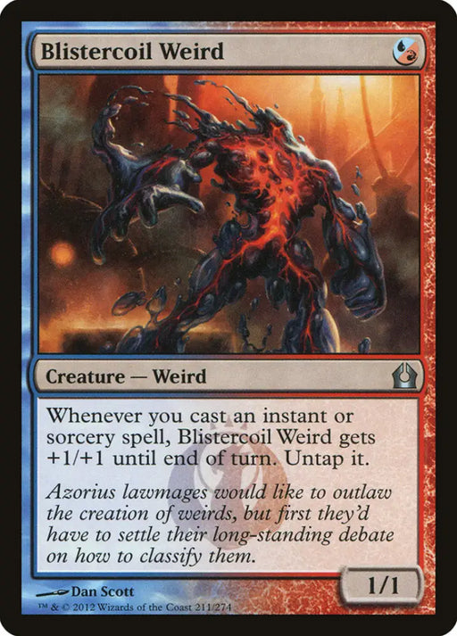 Blistercoil Weird [Return to Ravnica] - MTG Single