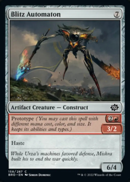 Blitz Automaton [The Brothers’ War] - MTG Single