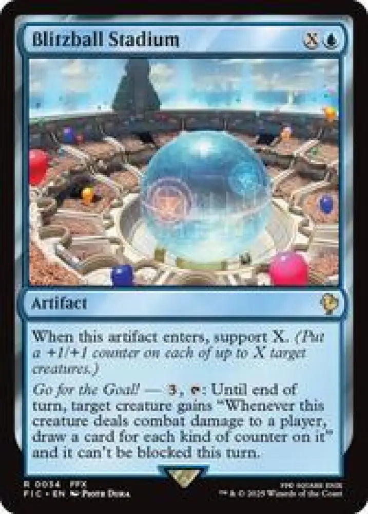 Blitzball Stadium (Surge Foil) (34) [Final Fantasy Commander]