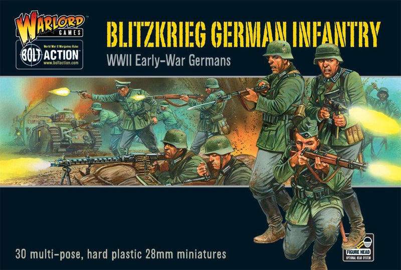Bolt Action: Blitzkrieg German Infantry Plastic Boxed Set (EN)