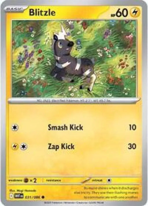 Blitzle (031/086) [SV: White Flare]