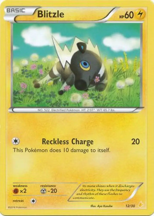 Blitzle (12/30) [XY: Trainer Kit 3 - Pikachu Libre] - Pokemon Single