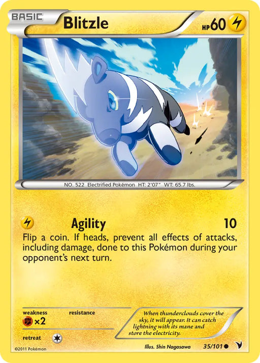 Blitzle (35/101) [Black & White: Noble Victories] - Pokemon Single