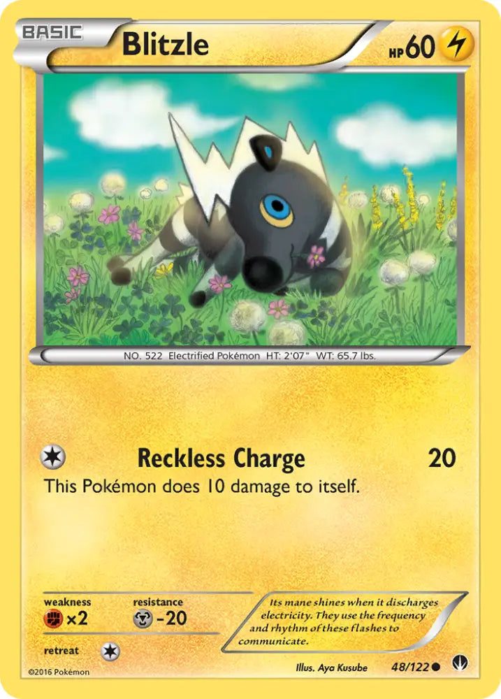 Blitzle (48/122) [XY: BREAKpoint] - Pokemon Single