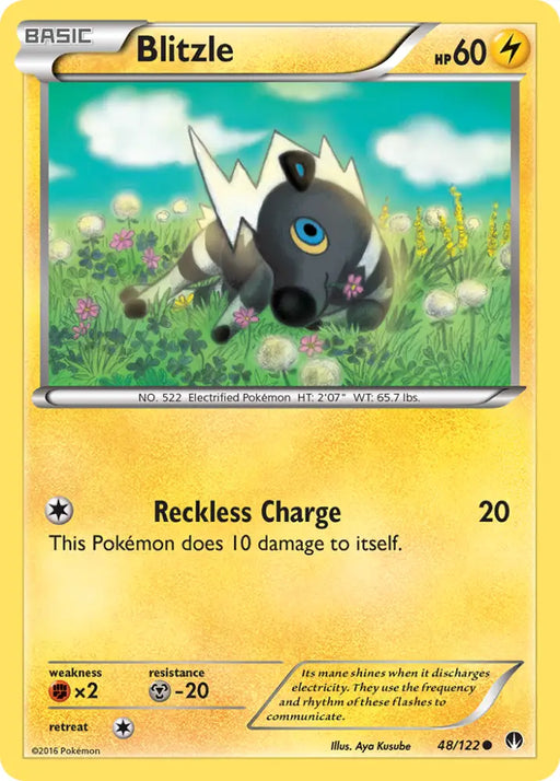 Blitzle (48/122) [XY: BREAKpoint] - Pokemon Single