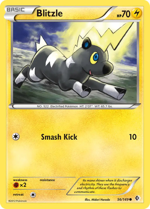 Blitzle (56/149) [Black & White: Boundaries Crossed] - Pokemon Single