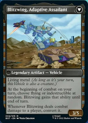 Blitzwing Cruel Tormentor // Blitzwing Adaptive Assailant [Transformers] - MTG Single
