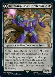 Blitzwing Cruel Tormentor // Blitzwing Adaptive Assailant [Transformers] - MTG Single