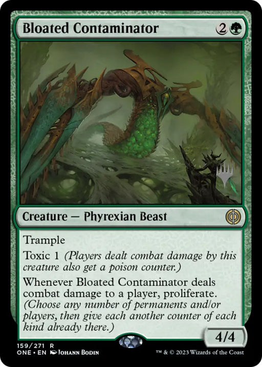 Bloated Contaminator (Promo Pack) [Phyrexia: All Will Be One Promos] - MTG Single