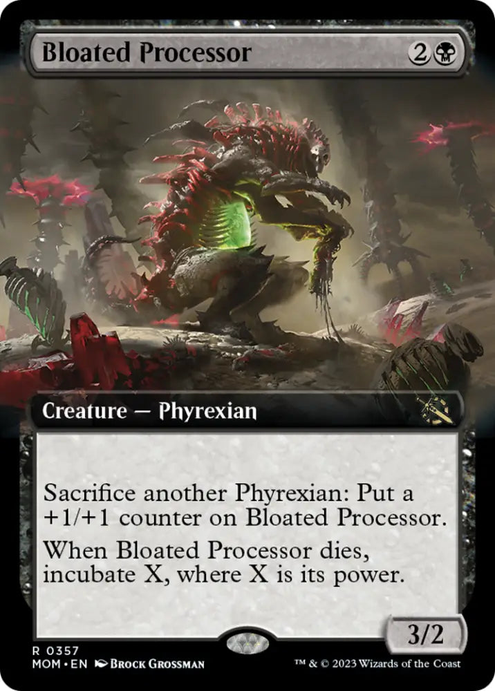 Bloated Processor (Extended Art) [March of the Machine] - MTG Single