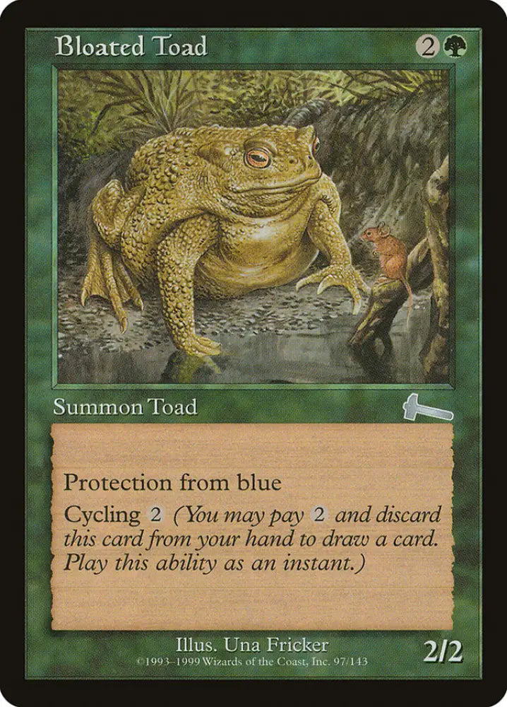 Bloated Toad [Urza’s Legacy] - MTG Single