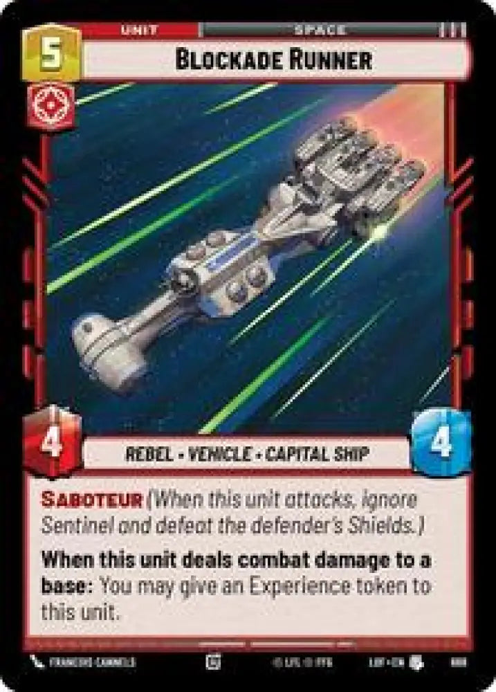 Blockade Runner (Foil) (668) [Legends of the Force]