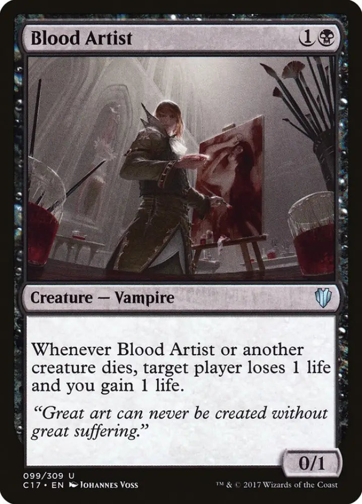 Blood Artist [Commander 2017] - MTG Single