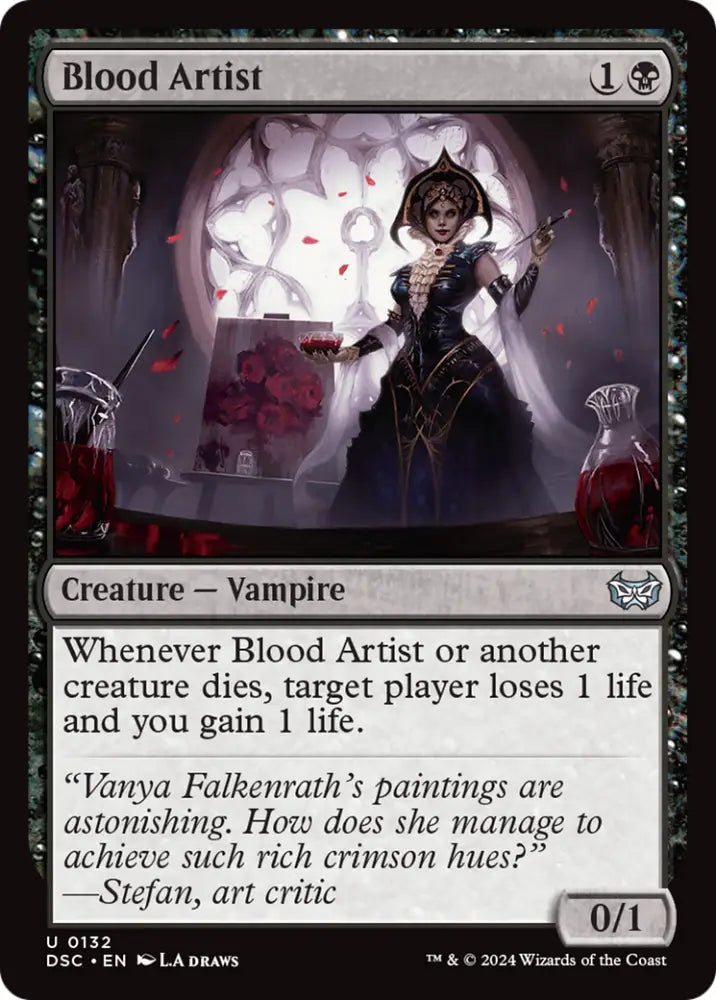 Blood Artist [Duskmourn: House of Horror Commander] - MTG Single
