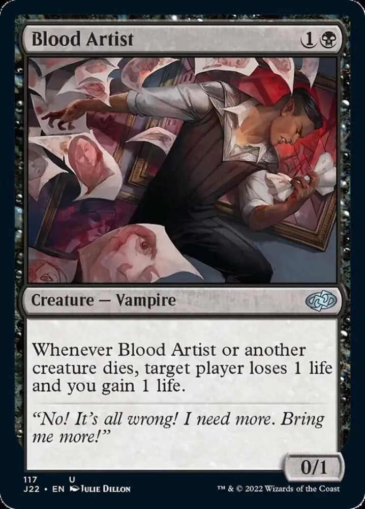 Blood Artist [Jumpstart 2022] - MTG Single