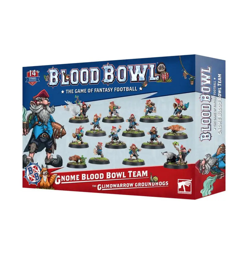 Blood Bowl - Gnome Blood Bowl Team: The Glimdwarrow Groundhogs - Games Workshop