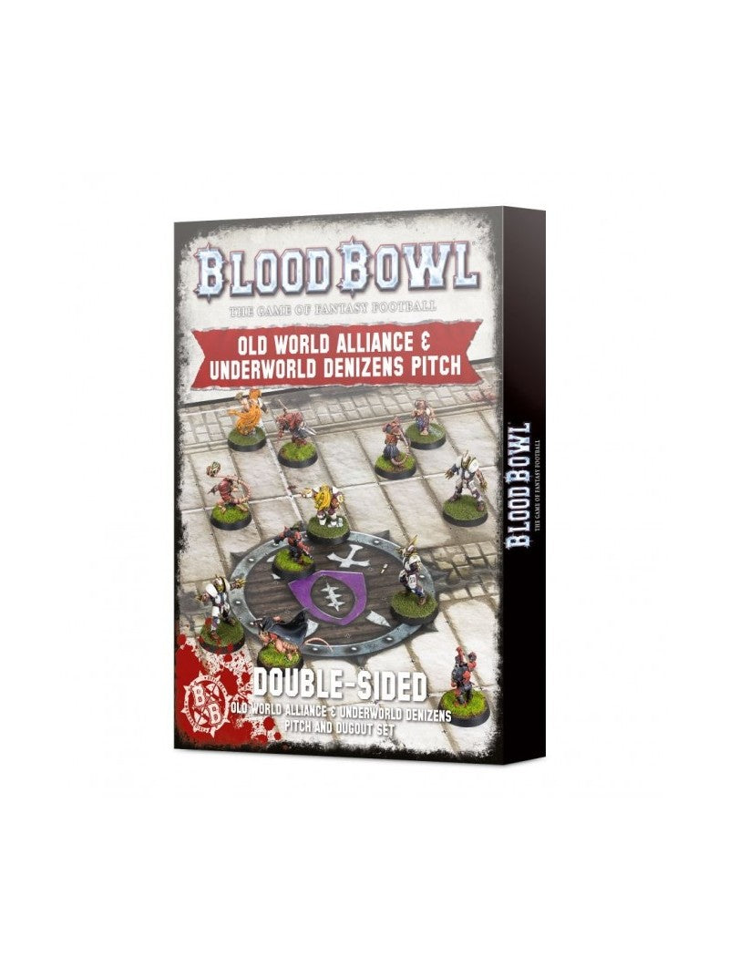 BLOOD BOWL - Old World Alliance + Underworld Denizens Pitch
