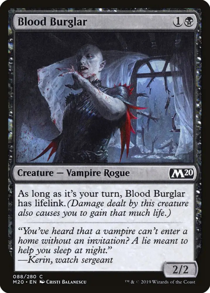 Blood Burglar [Core Set 2020] - MTG Single