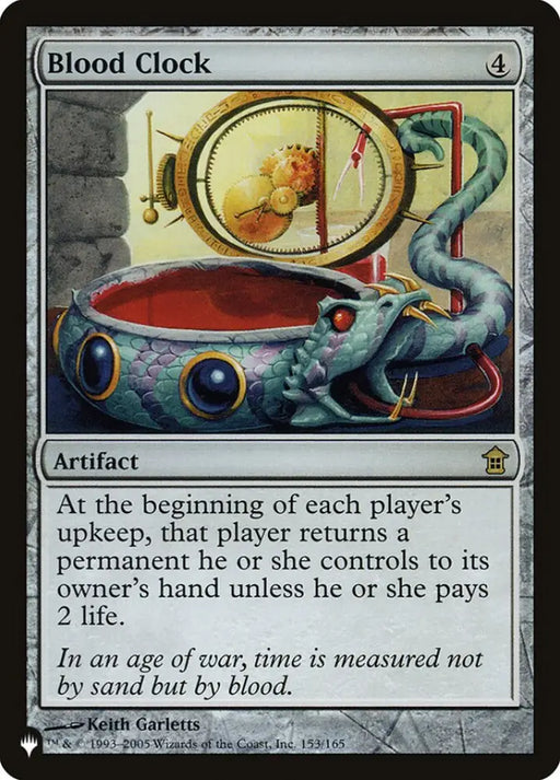 Blood Clock [The List] - MTG Single
