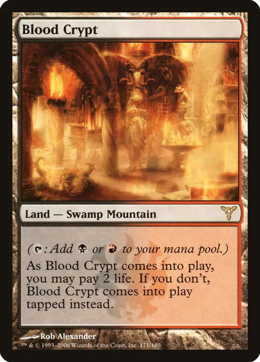 Blood Crypt [Dissension] - MTG Single