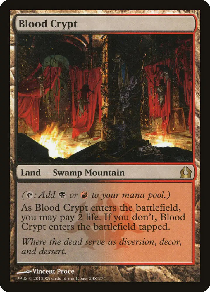 Blood Crypt [Return to Ravnica] - MTG Single