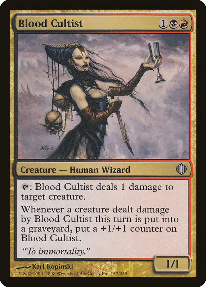 Blood Cultist [Shards of Alara] - MTG Single