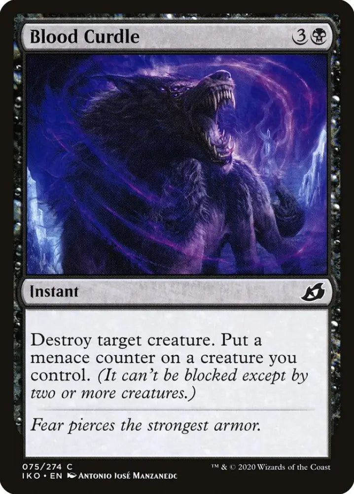 Blood Curdle [Ikoria: Lair of Behemoths] - MTG Single