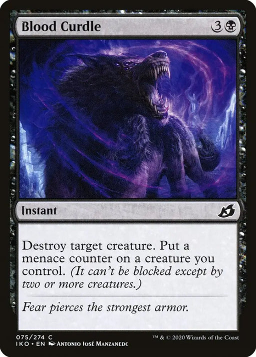 Blood Curdle [Ikoria: Lair of Behemoths] - MTG Single