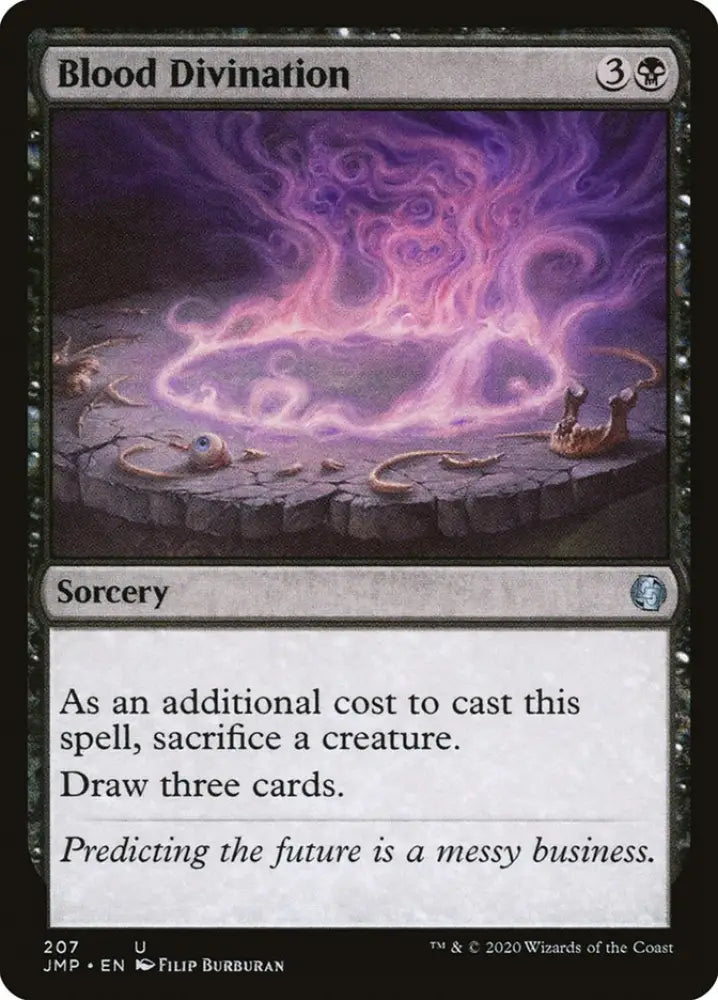 Blood Divination [Jumpstart] - MTG Single