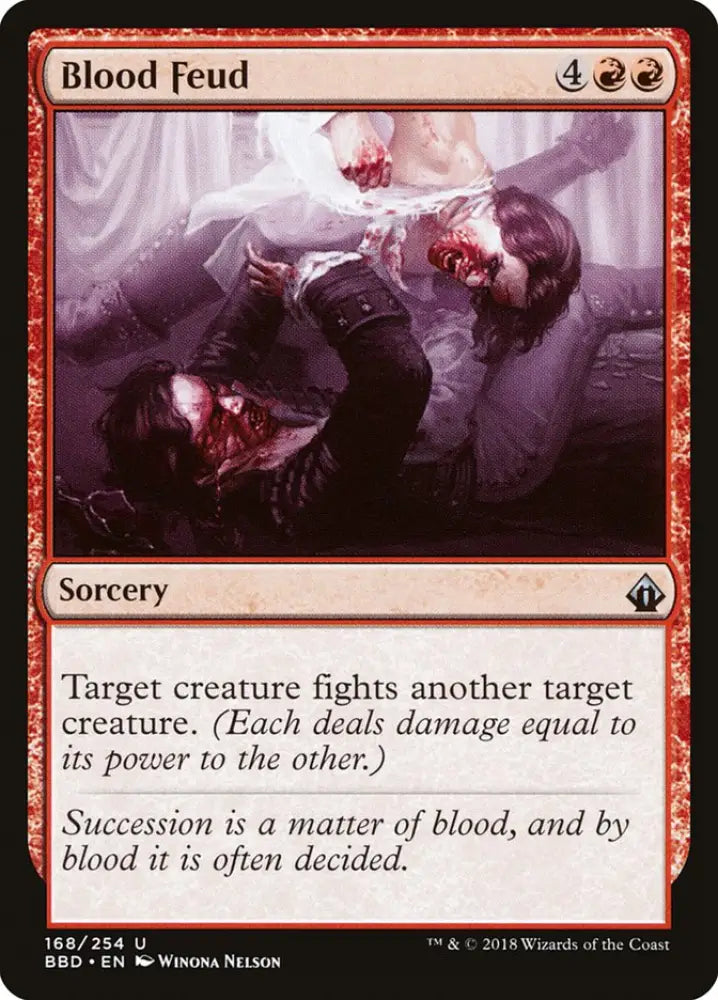 Blood Feud [Battlebond] - MTG Single
