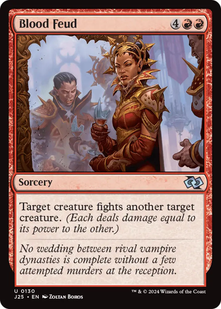 Blood Feud [Foundations Jumpstart] - MTG Single