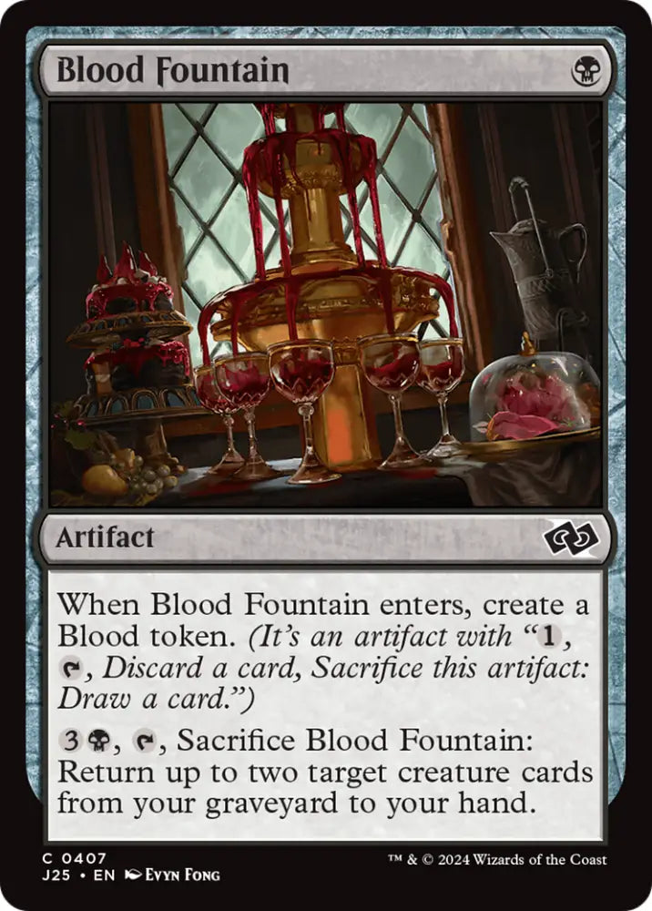 Blood Fountain [Foundations Jumpstart] - MTG Single