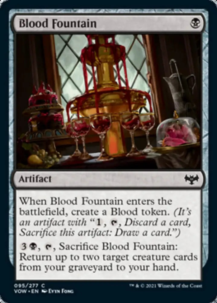 Blood Fountain [Innistrad: Crimson Vow] - MTG Single