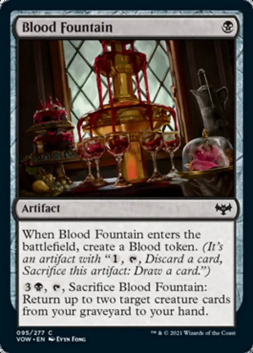 Blood Fountain [Innistrad: Crimson Vow] - MTG Single