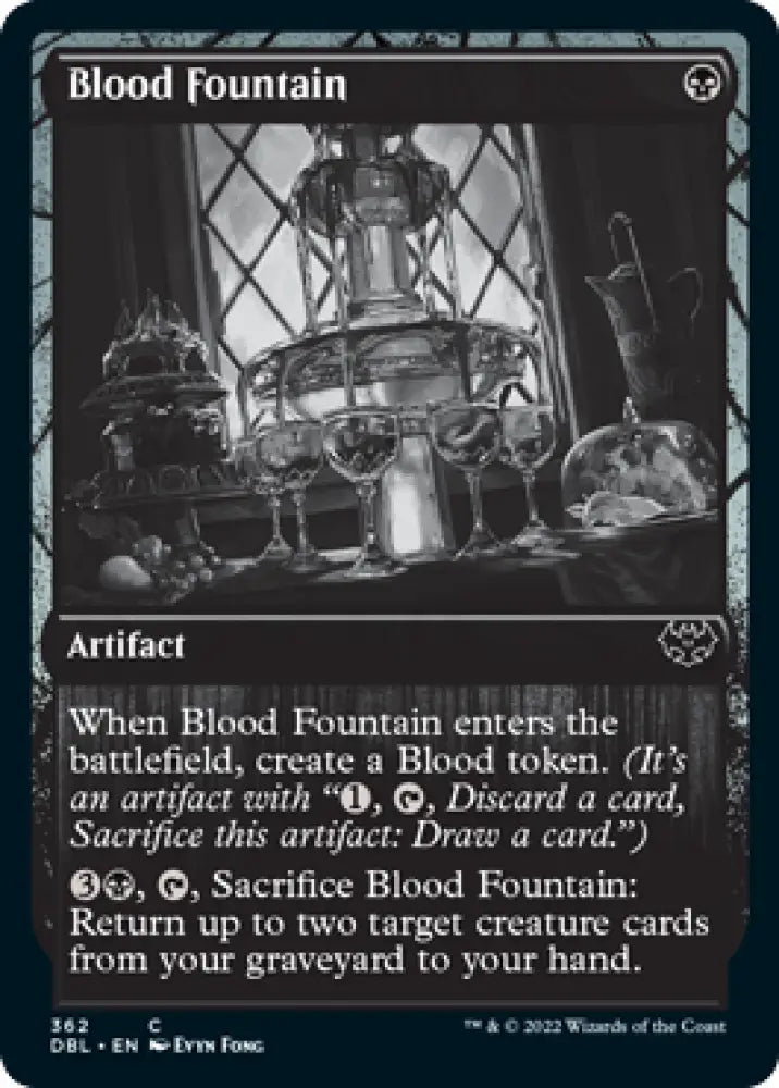 Blood Fountain [Innistrad: Double Feature] - MTG Single