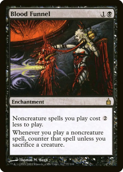 Blood Funnel [Ravnica: City of Guilds] - MTG Single