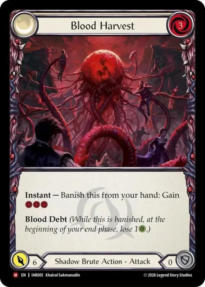 Blood Harvest (IAR005) [Usurp the Shadow Throne]