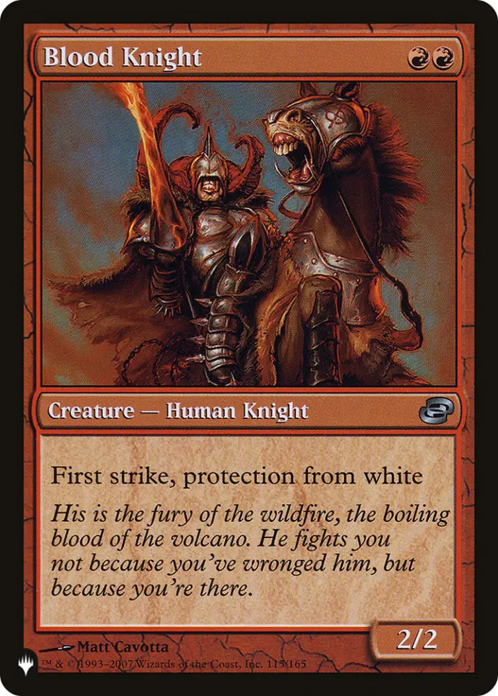 Blood Knight [The List] - MTG Single
