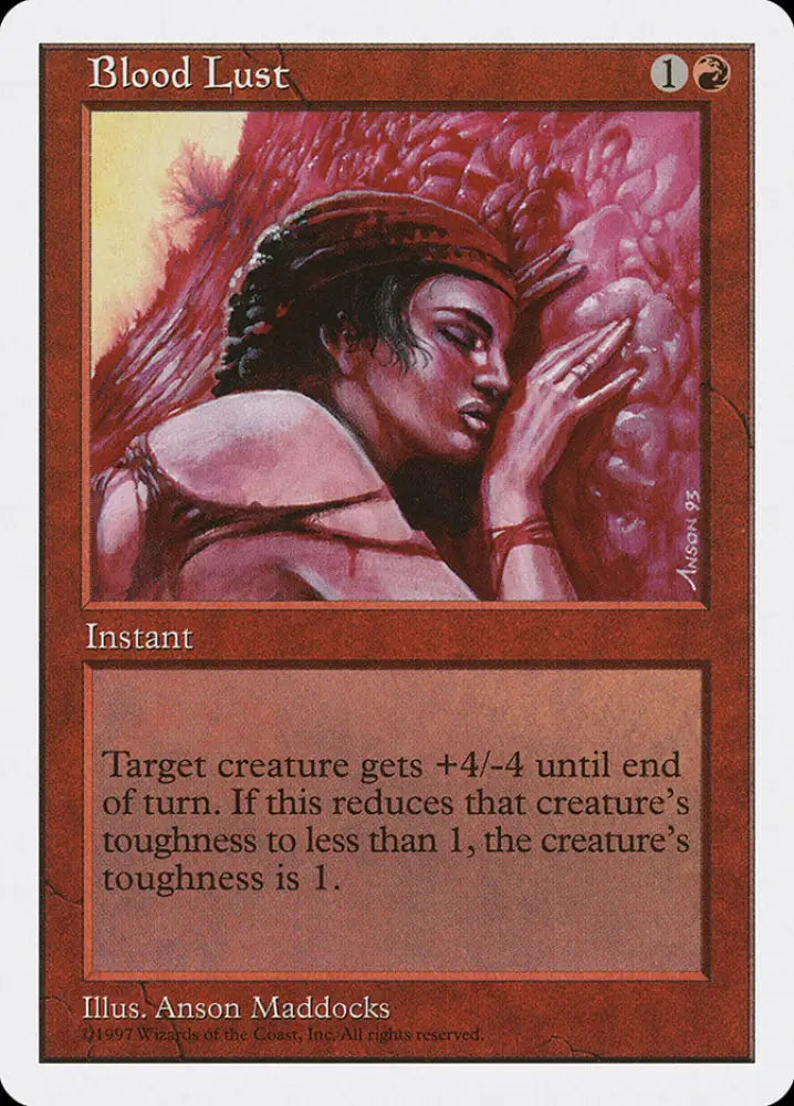 Blood Lust [Fifth Edition] - MTG Single