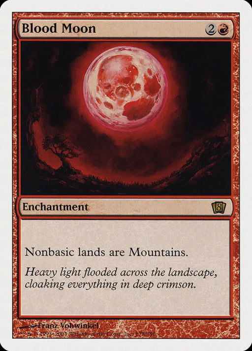 Blood Moon (178) [Eighth Edition] - MTG Single