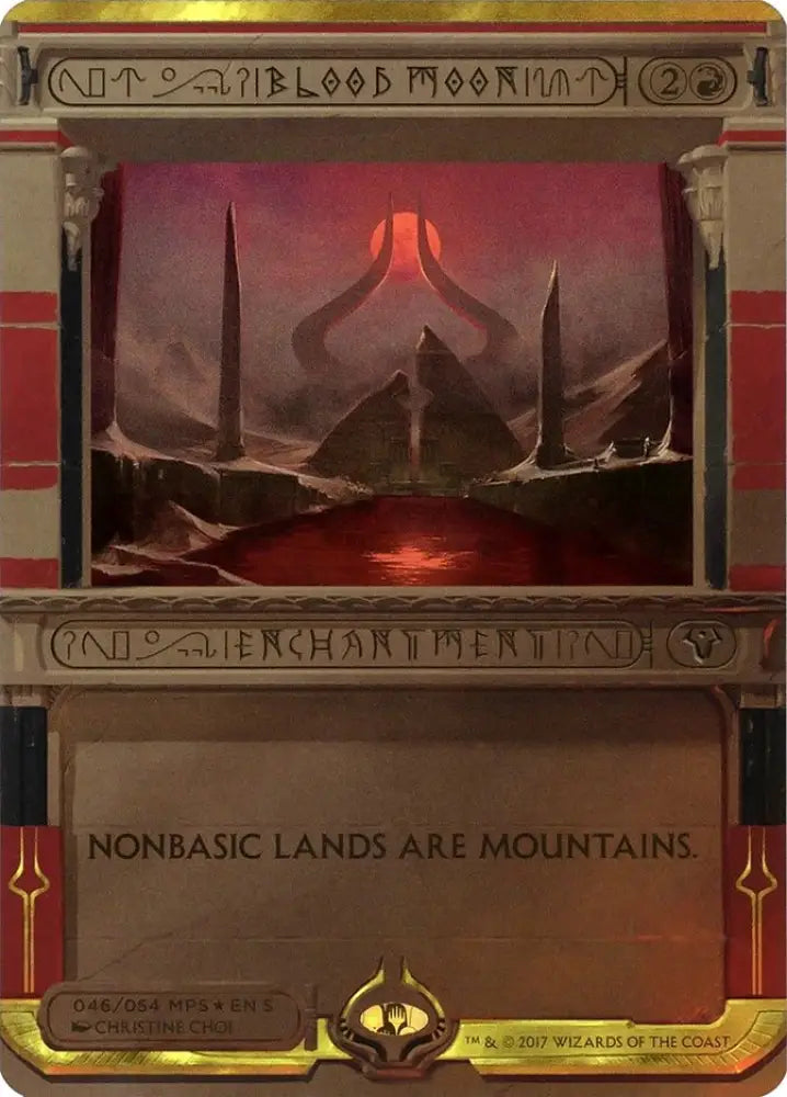 Blood Moon (Invocation) [Amonkhet Invocations] - MTG Single