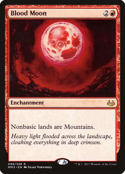 Blood Moon [Modern Masters 2017] - MTG Single