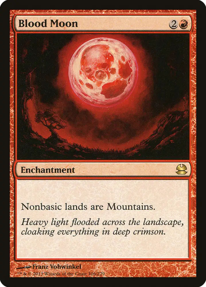 Blood Moon [Modern Masters] - MTG Single