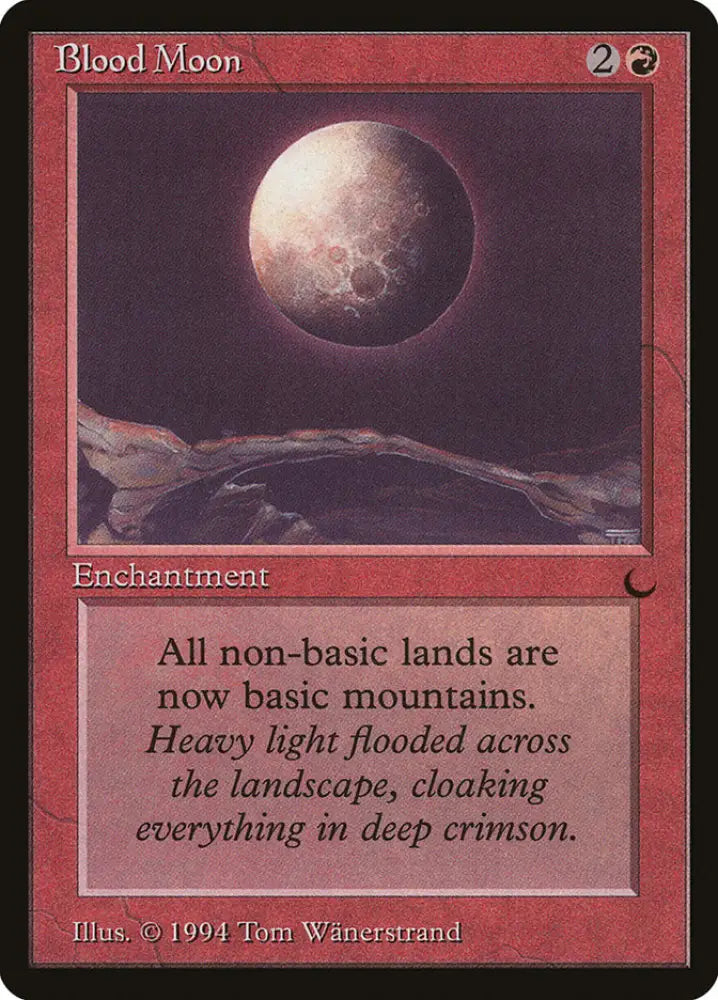 Blood Moon [The Dark] - MTG Single